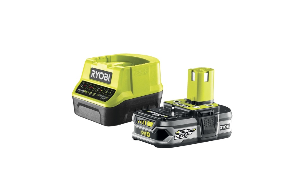 RYOBI Kit de démarrage sur batterie RC18120-125, 2.5 Ah