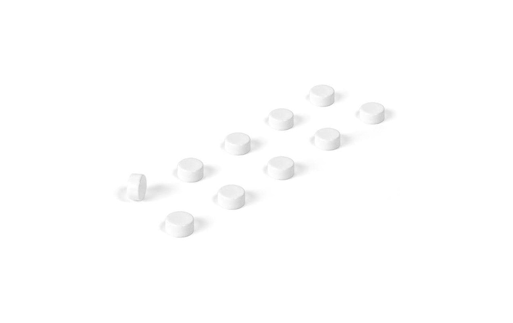 Trendform Aimant Steely Lot de 10 , Blanc