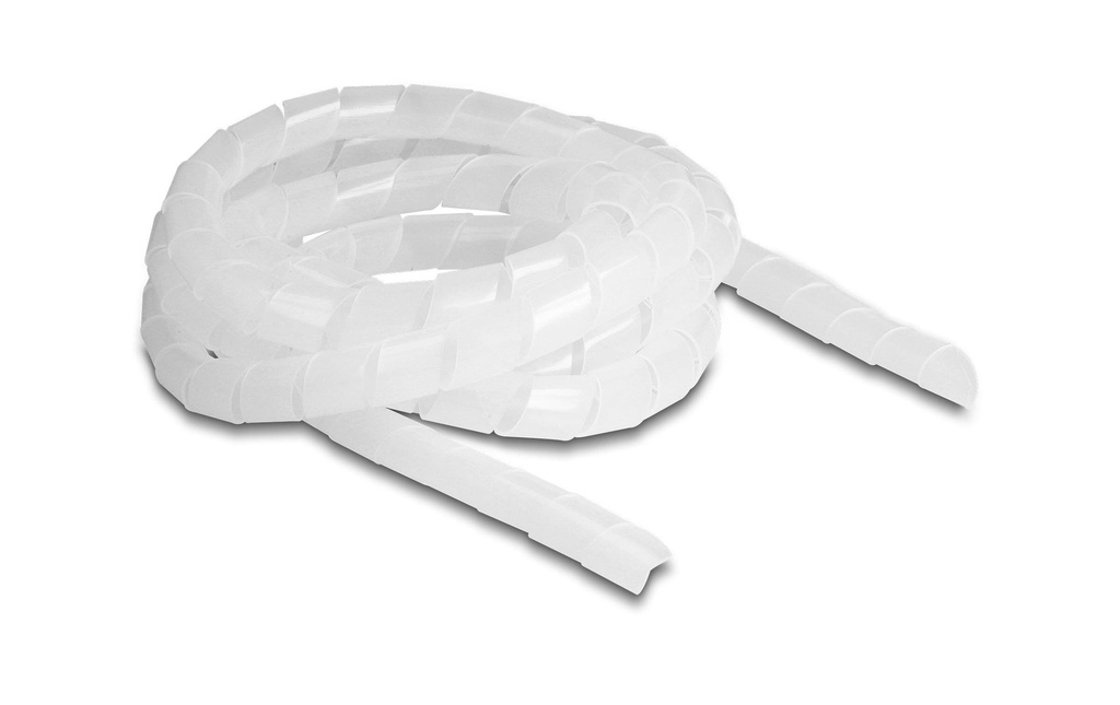 Delock Tuyau en spirale flexible 2 m x 14 mm Transparent