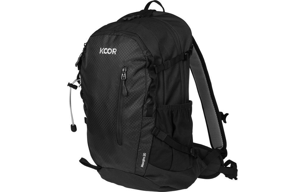 KOOR Sac à dos de randonnée Moorgins 20 l, Noir