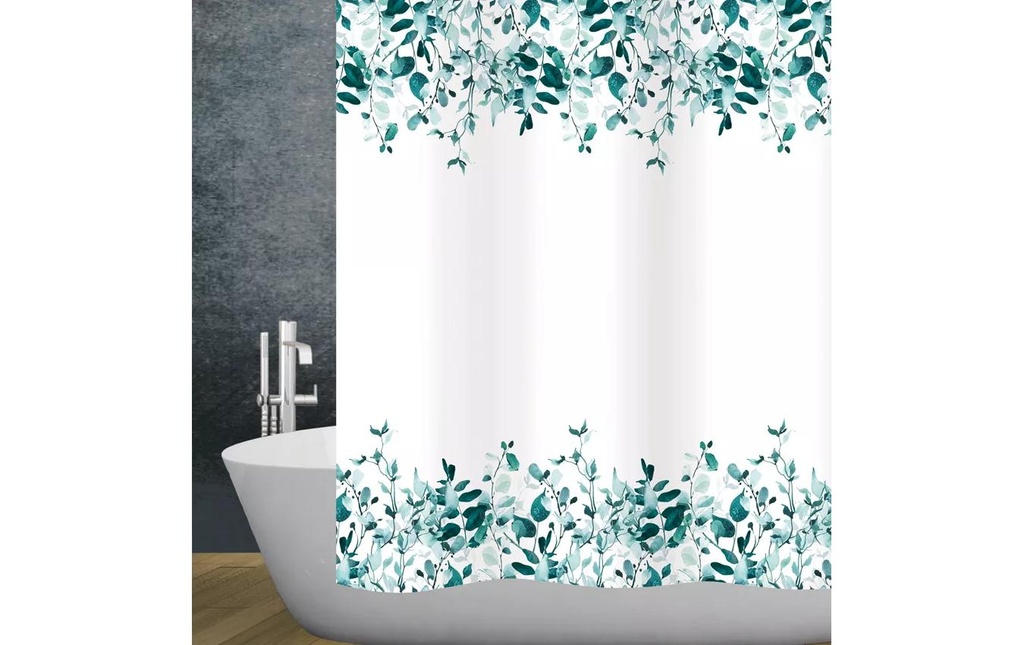diaqua® Rideau de douche Liana 180 x 180 cm, multicolore