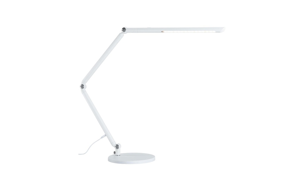Paulmann Lampe de bureau FlexBar, blanc