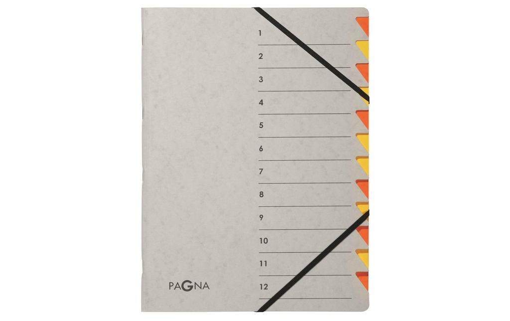 PAGNA Dossier à comp.easy grey 12par