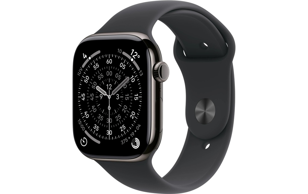 Apple Watch Series 11 42 mm LTE Slate Titanium Black Sport S/M
