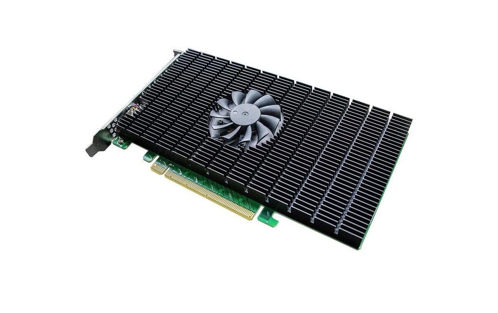 Highpoint Contrôleur RAID SSD7105 PCI-Ex16v3 - 4x M.2 NVMe, amorçable