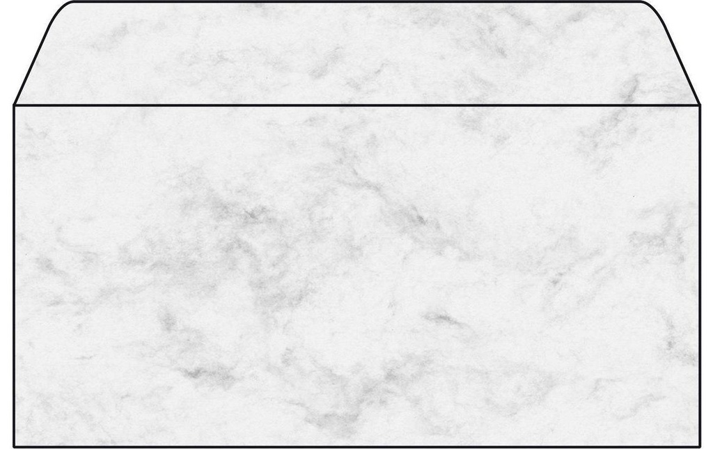 Sigel Enveloppe DP073 Gris marbre, 50 pièces