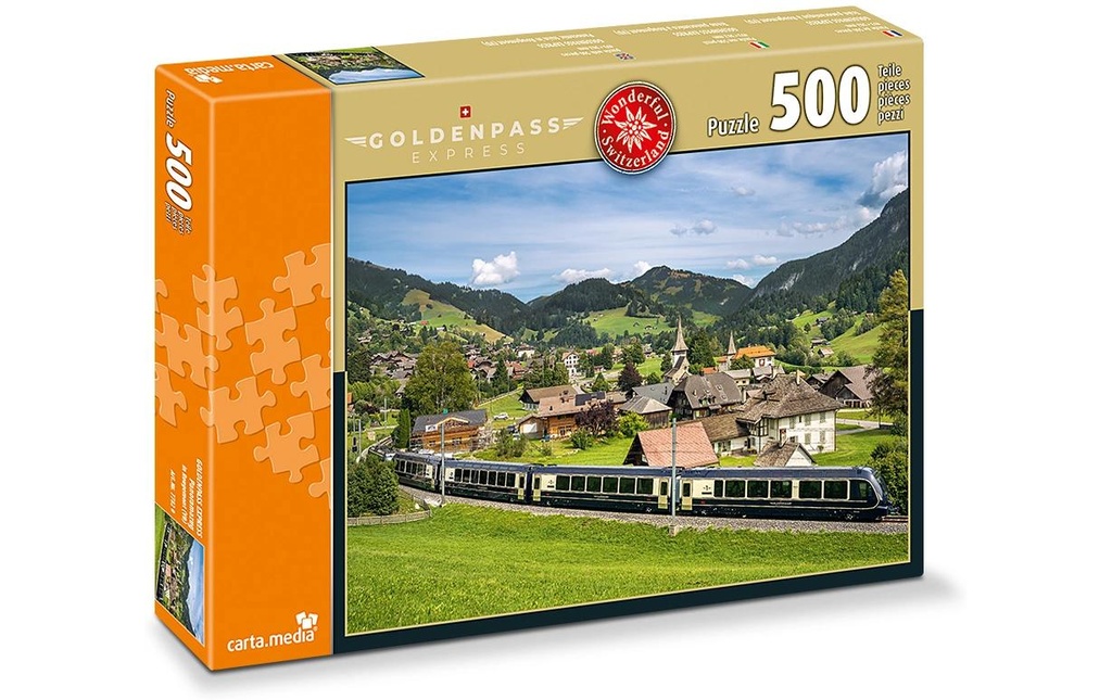 Carta.Media Puzzle Goldenpass Express près de Rougemont