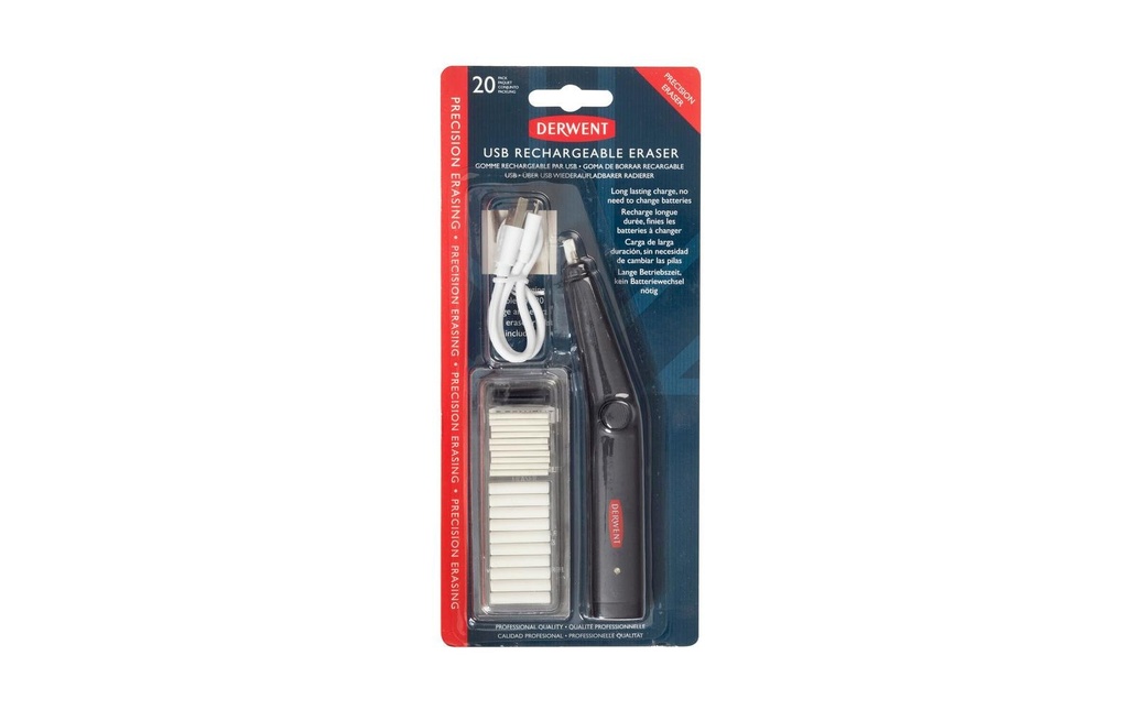 Derwent Gomme USB, rechargeable