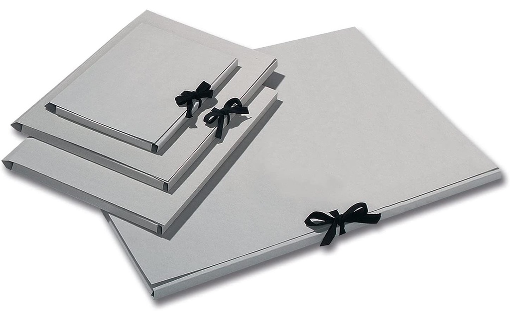 FOLIA Cartable dessin A2 carton gris