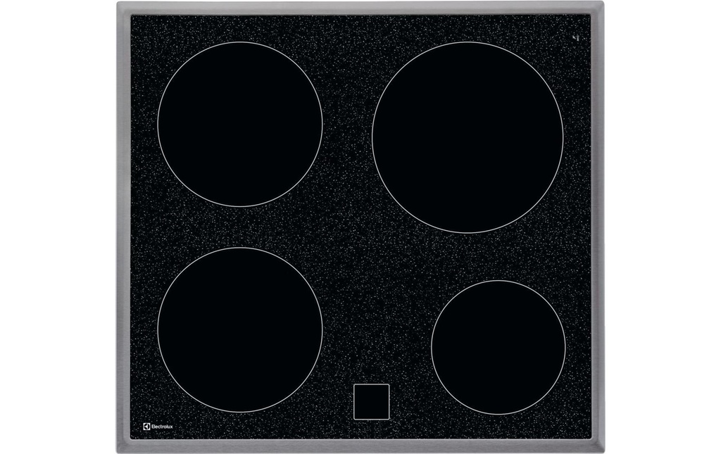 Electrolux Plaque de cuisson en vitrocéramique GK58YCN À plat