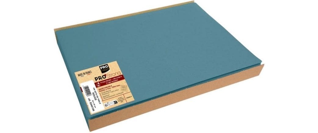 PRO nappe Set de table 100 pièces 30 cm x 40 cm, Bleu océan
