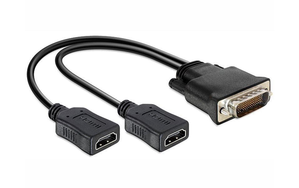 Delock Câble en Y DMS-59 - HDMI