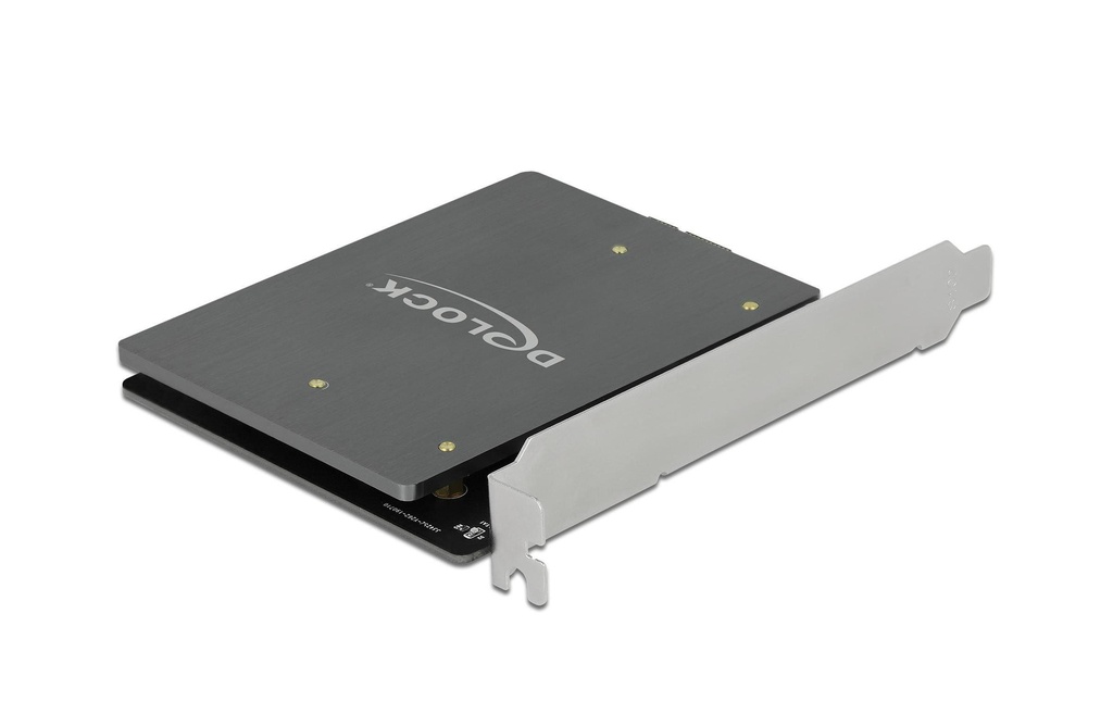 Delock Adaptateur de bus hôte Carte PCIe x1 vers 2x M.2 Key B amorçable