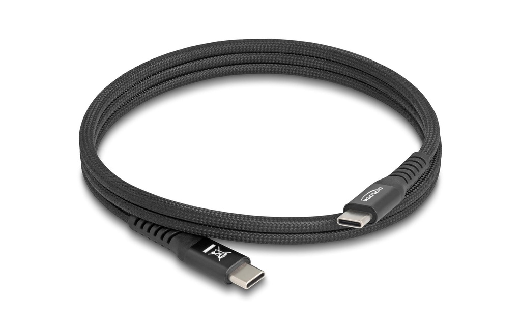 Delock Câble, magnétique USB-C - USB-C 1 m