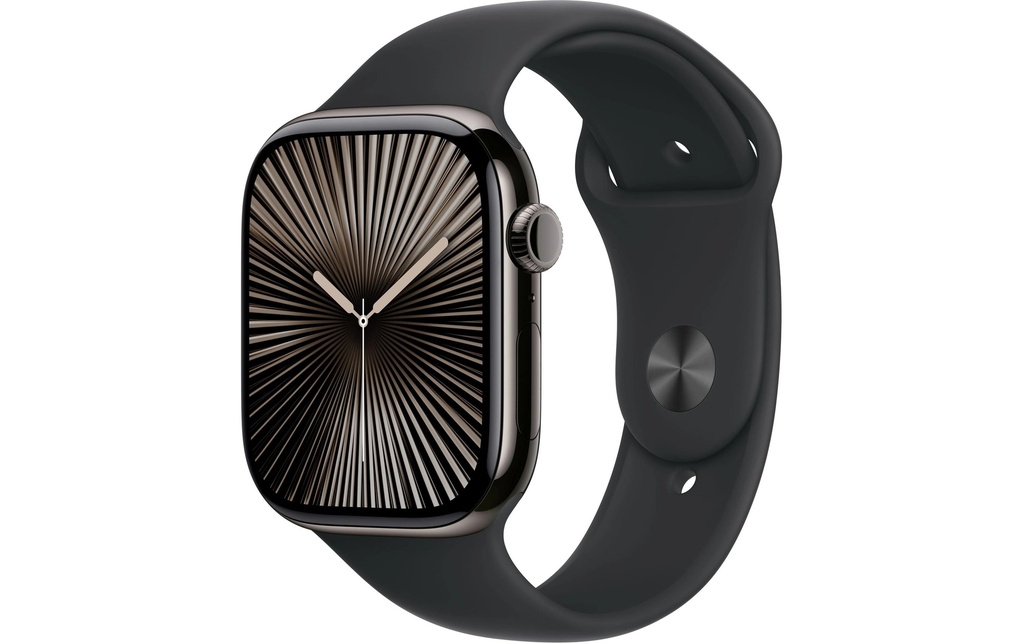 Apple Watch Series 10 46 mm LTE Titanium Jet Black Sport S/M
