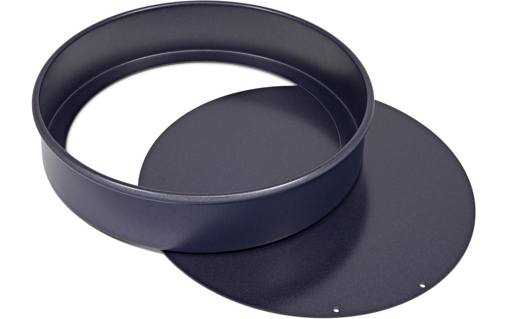 Zyliss Moule à gâteau avec fond mouvant 20 cm, bleu foncé