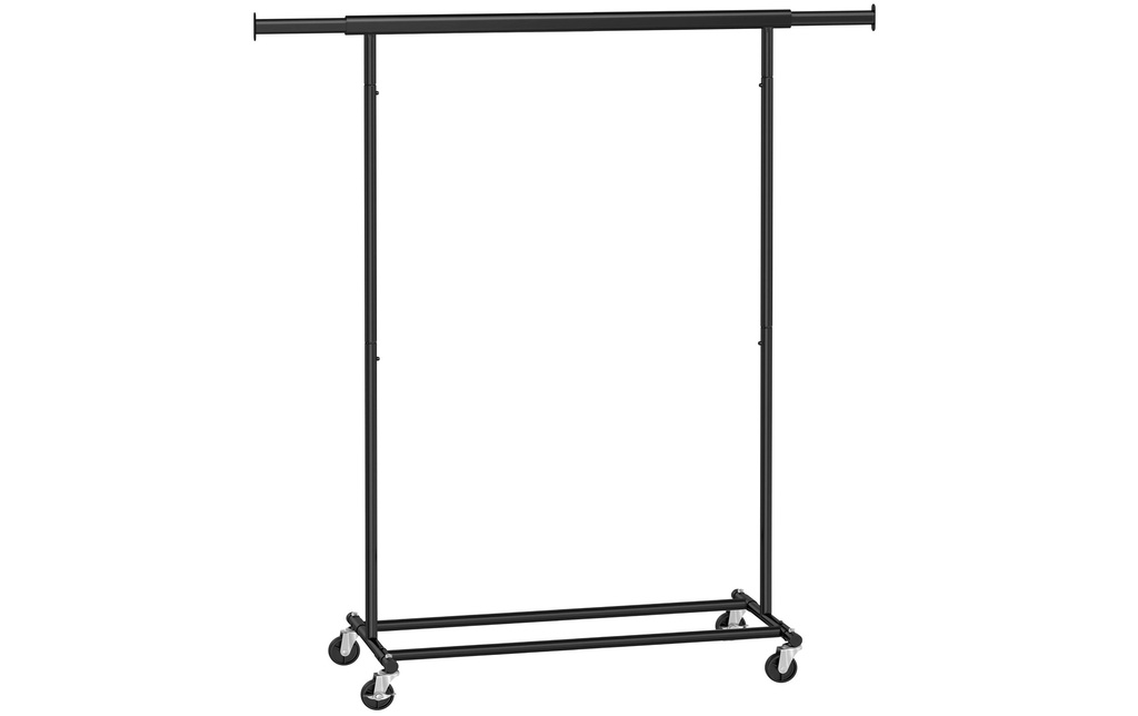 Songmics Porte-manteau 92 - 132cm, Noir