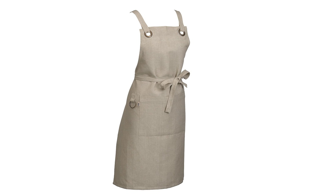 Kela Tablier de cuisine Puro 85 x 70 cm, Beige