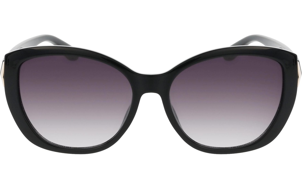 SMARTY Lunettes de soleil Karina Black/Gold, avec étui