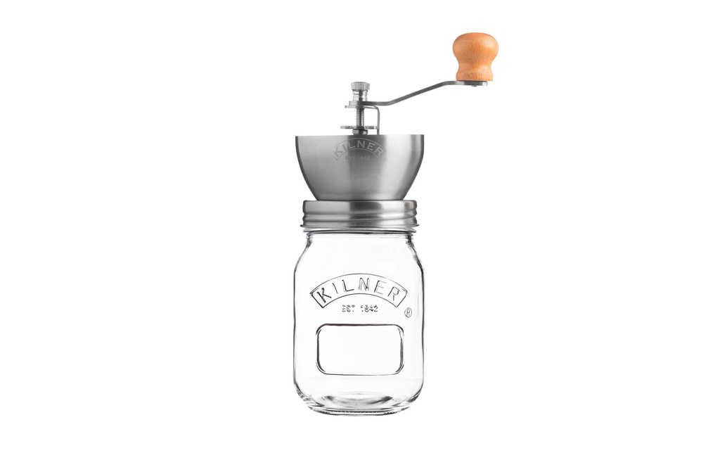 Kilner Moulin à café Argenté