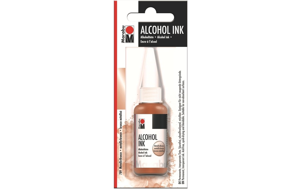 Marabu Encre à l’alcool Ink Metallic Bronze, 20 ml