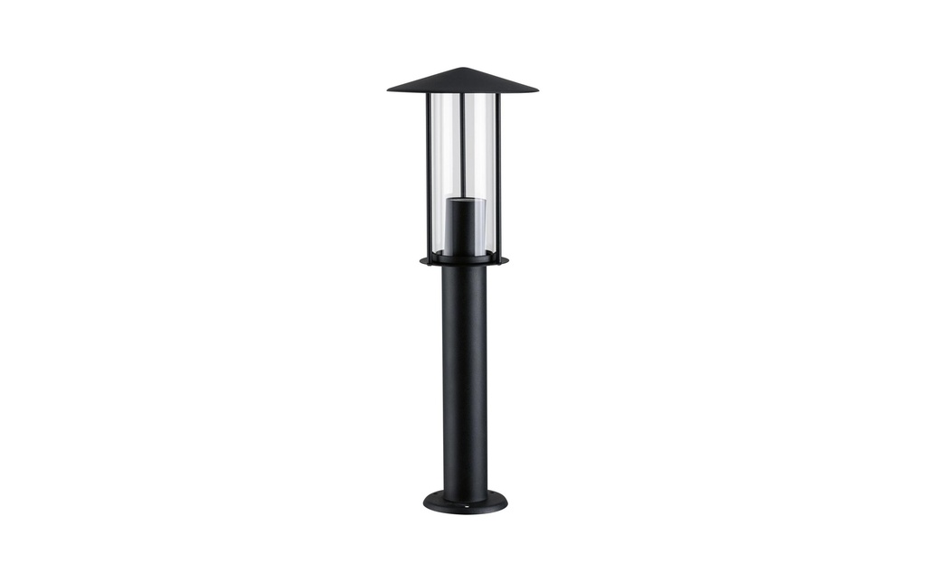 Paulmann Borne d?éclairage pour chemins Classic, 1 x E27, 15 W, gris foncé