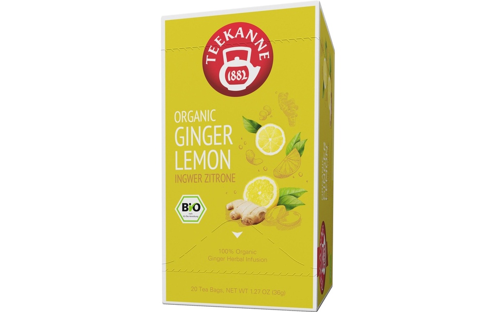 Teekanne Sachet de thé Gastro Bio gingembre-citron 20 Pièce/s