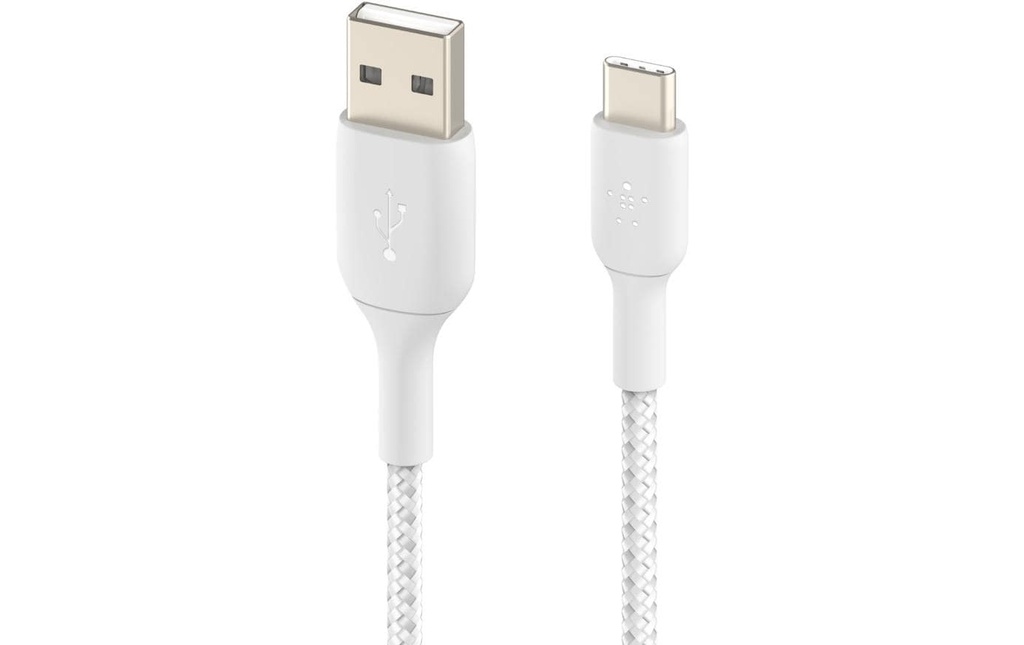 Belkin Câble chargeur USB Braided Boost Charge USB-A - USB-C 0.15 m