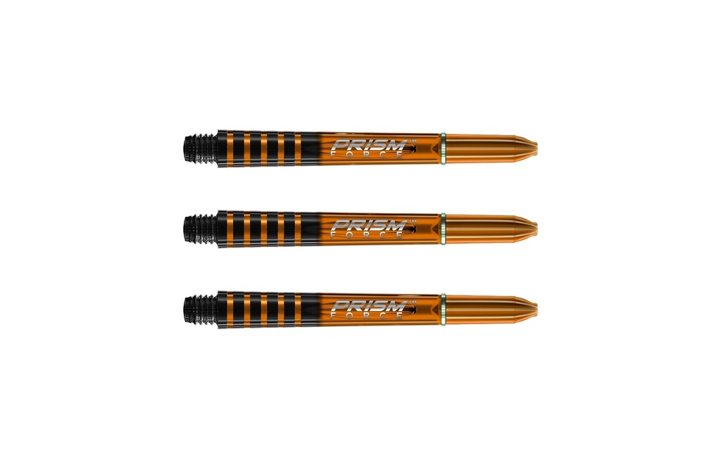 Winmau Shaft Prism Force Medium 47 mm, 3 pièces – Orange