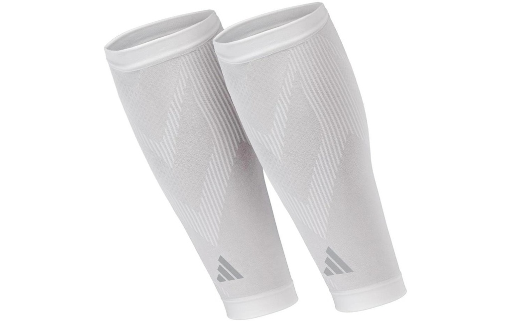 adidas Compression Calf Sleeves Blanc, L-XL