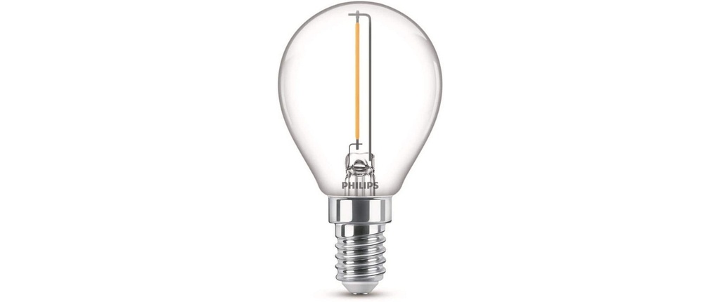 Philips Lampe LEDcla 15W E14 P45 WW CL ND Blanc chaud (WW)