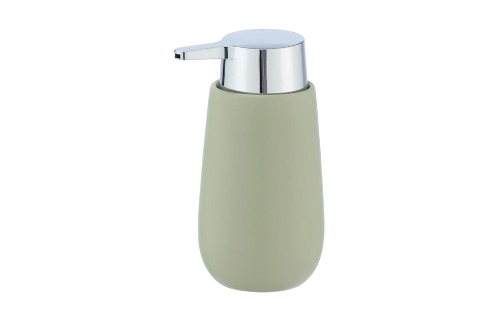 Wenko Distributeur de savon Badi 320 ml, Vert tilleul