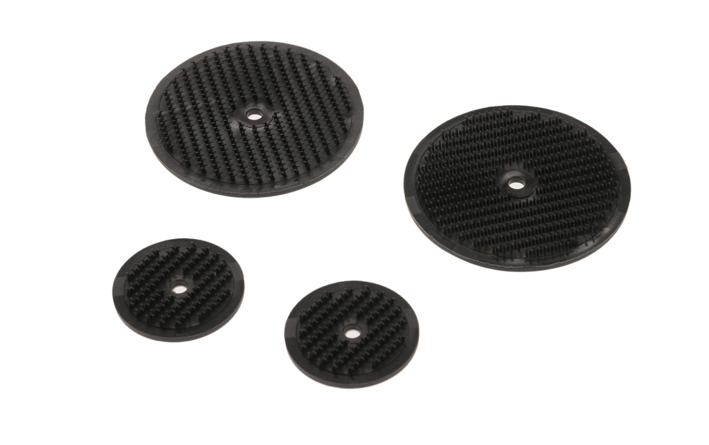 FASTECH Points auto-agrippants Côté crochet 25 mm & 45 mm, Noir