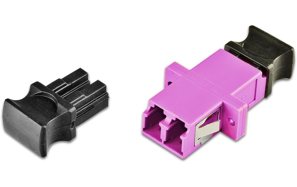Lightwin Accouplement à fibre optique Multimode LC – LC, OM4, Duplex