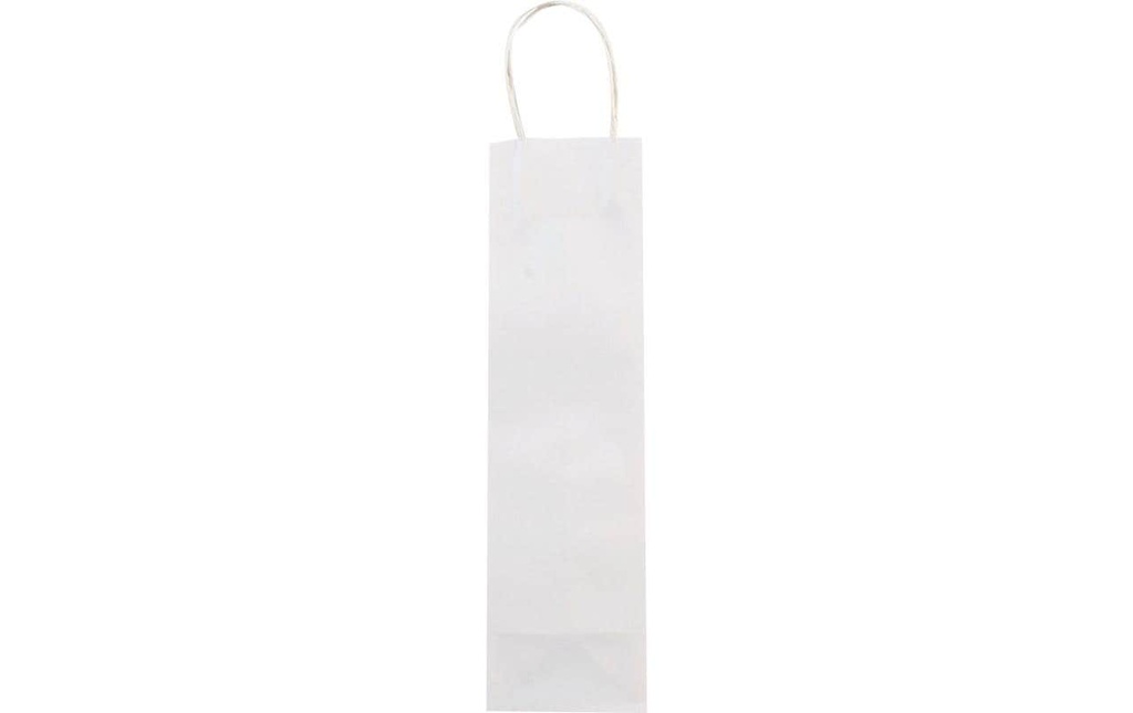 Folia Sac à bouteilles Blanc 6 Pièce/s, Blanc, 12 x 10 x 36 cm
