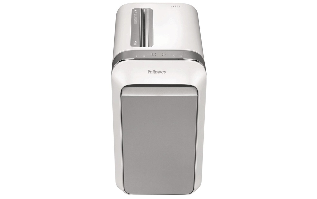 Fellowes Déchiqueteuse de documents LX221 P-5, 20 pages, blanc