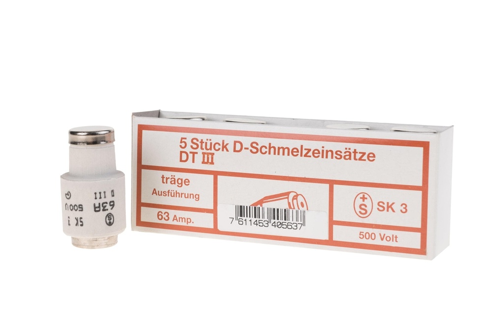 Elektromaterial Fusible DIII 63A
