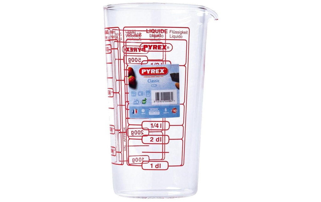 Pyrex Verre mesureur 5 dl, Transparent