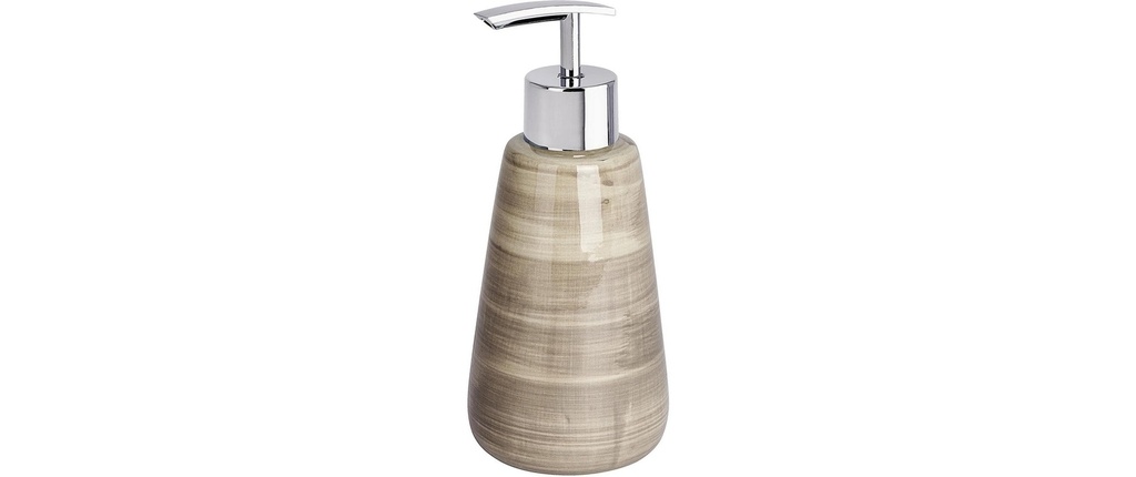 Wenko Distributeur de savon Pottery 360 ml, Sabler