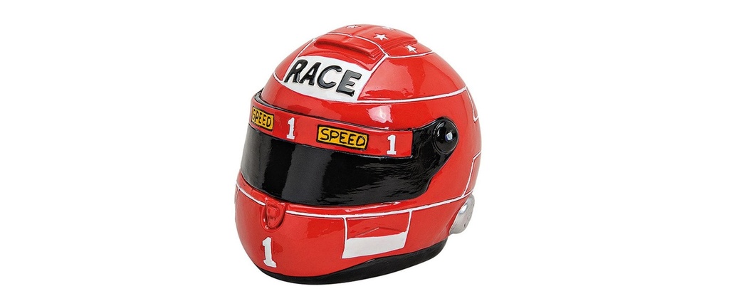 G. Wurm Tirelire Casque de moto 11 x 14 x 11 cm