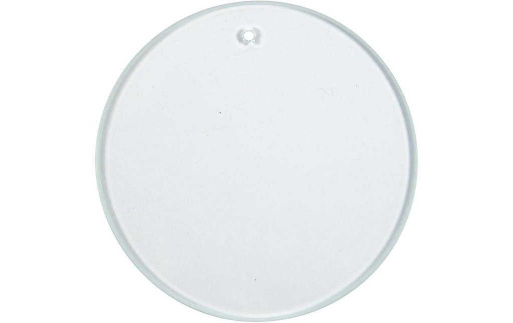 Creativ Company Plaque en verre 7 cm, 10 Pièce/s