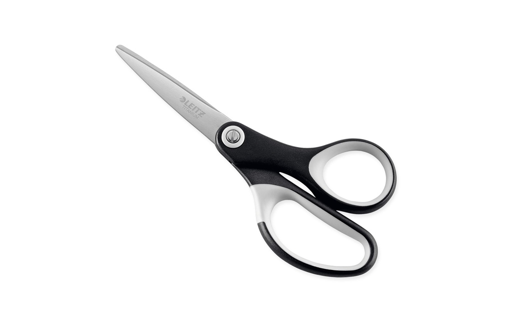 Leitz Ciseaux Titan 15 cm, Inox, Noir