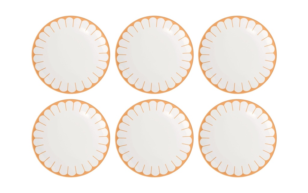 Villeroy & Boch Assiette non décorative Fleur 6 Pièce/s, Jaune