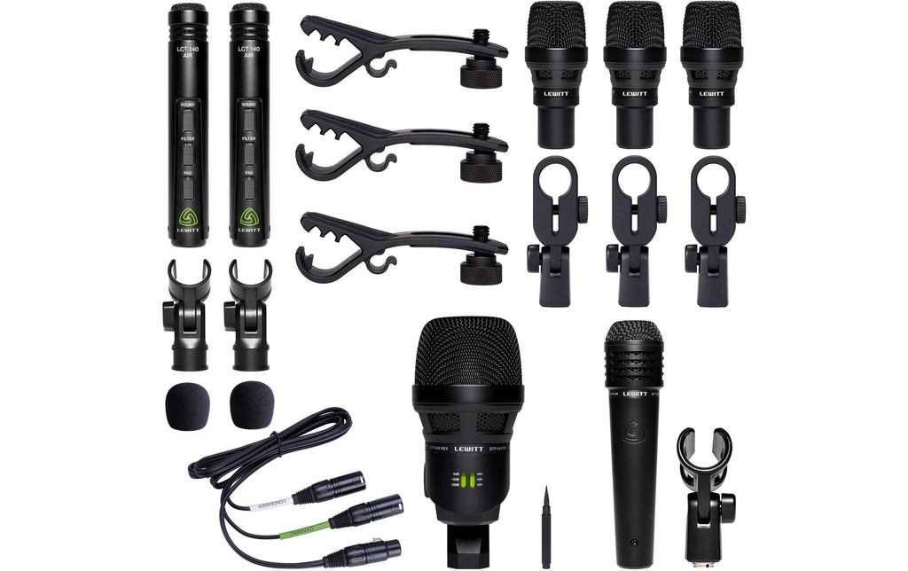 Lewitt Microphones Beatkit Pro – Kit de 7 pièces
