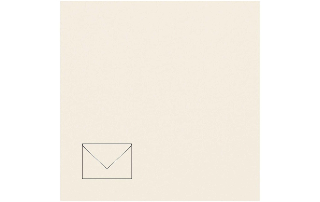 Rico Design Paper Poetry Essentials Enveloppe B6 Jaune clair