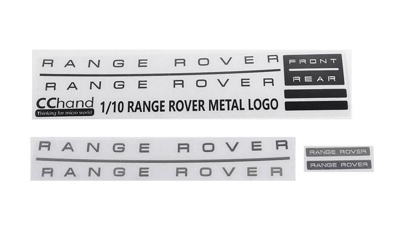 RC4WD Emblème Metal JS Scale Range Rover Classic Set