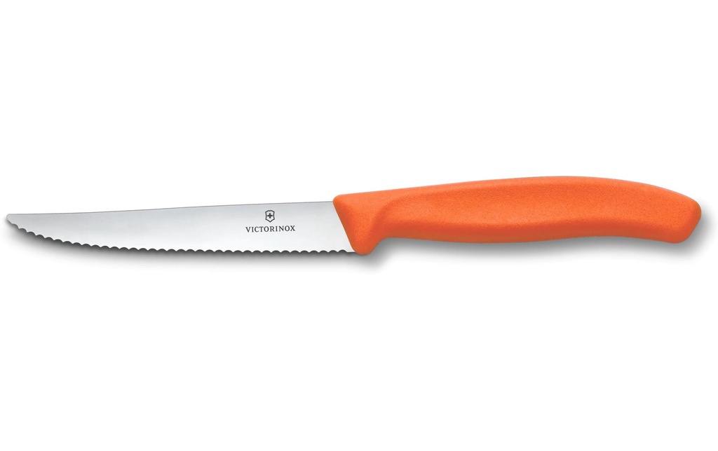 Victorinox Couteau à pizza Swiss Classic, 11 cm, orange