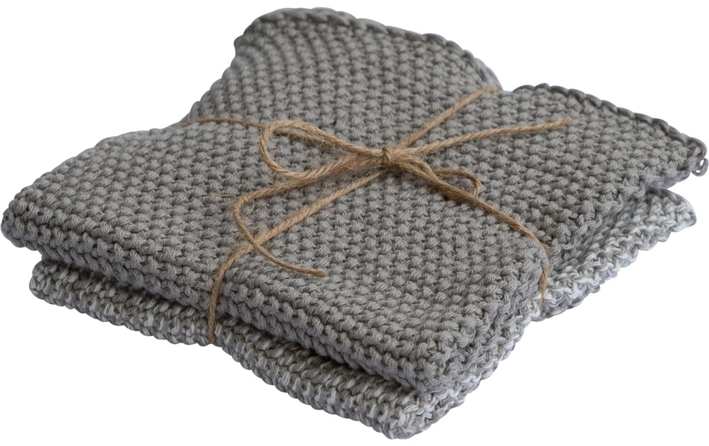 Pichler Torchon à vaisselle Lola 2 Pièce/s, Gris