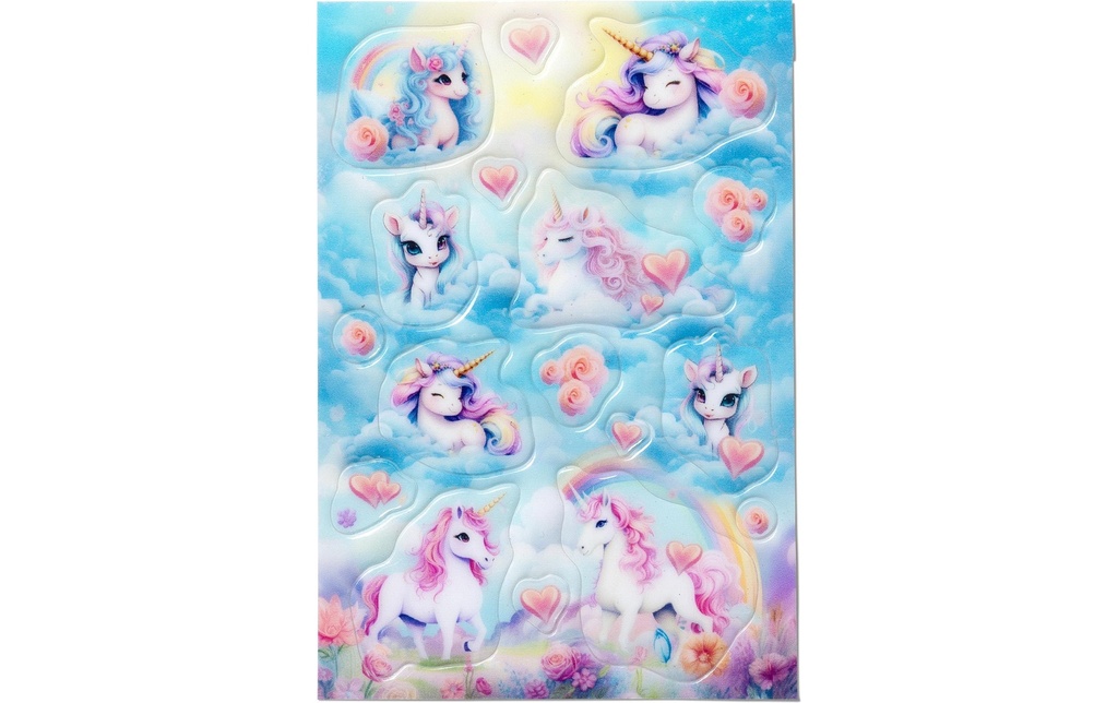 Herma Stickers Autocollant à motif Happy Unicorns 17 Pièce/s