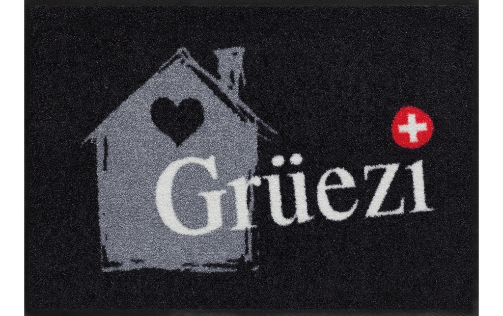 Salonlöwe Tapis de sol Grüezihaus 50 cm x 75 cm